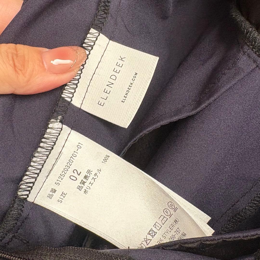 ELENDEEK ベアオールインワン　黒　サイズ02