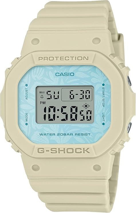 Gショック GMD-S5600NC-9 デジタル ブルー ベージュ 逆輸入品