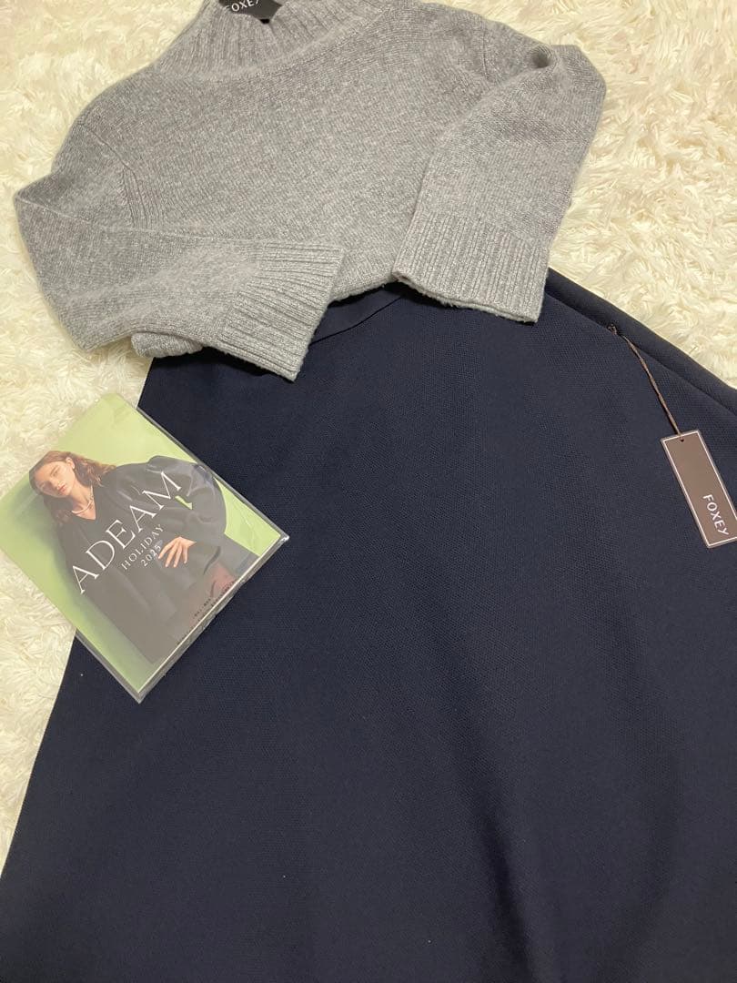 フォクシーブティックカシミヤ126500円Free