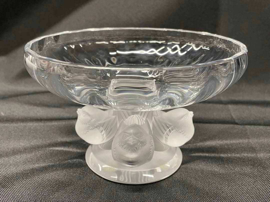 【USED】LALIQUE ラリック　コンポート　コンポート皿　France