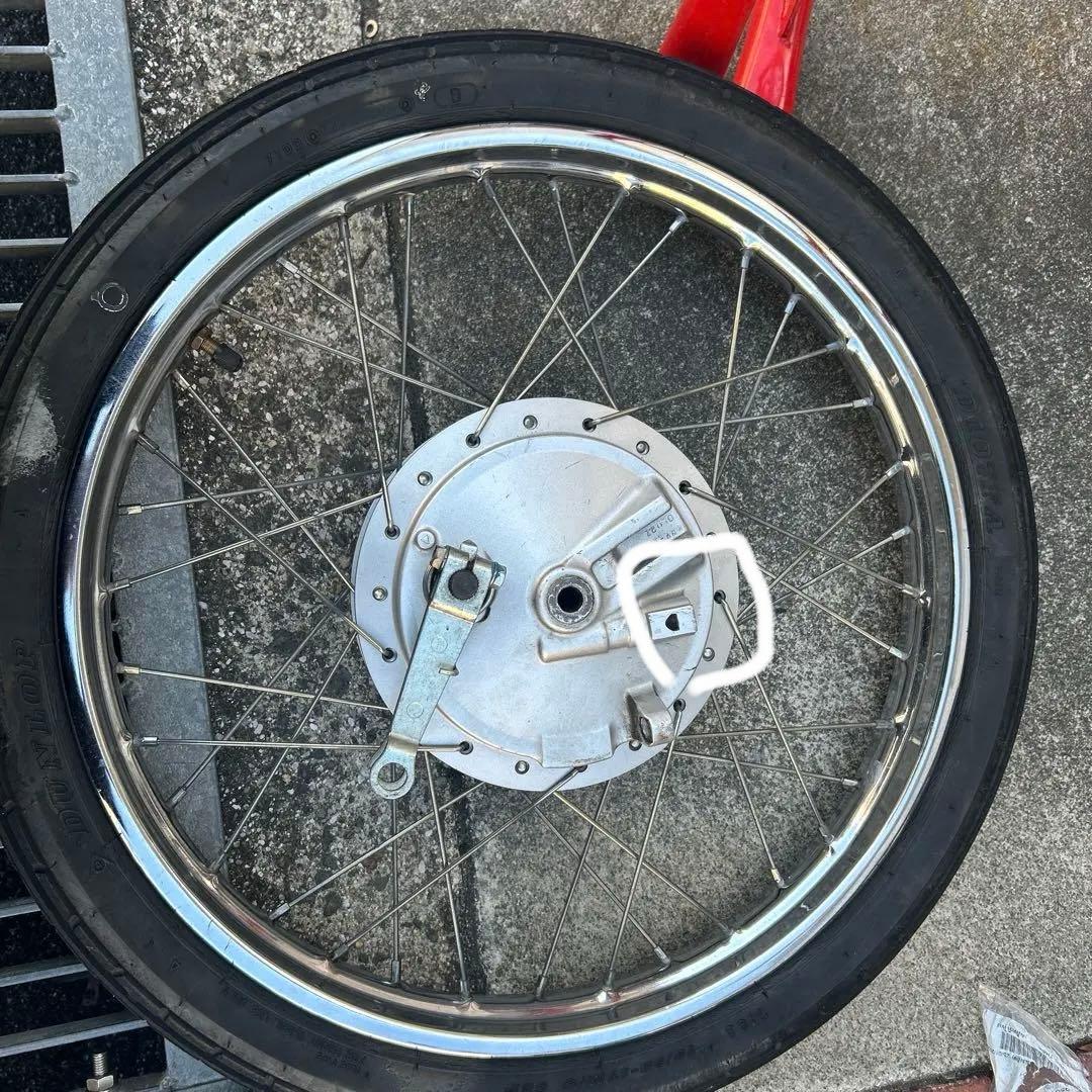 スーパーカブja07でかドラムホイル