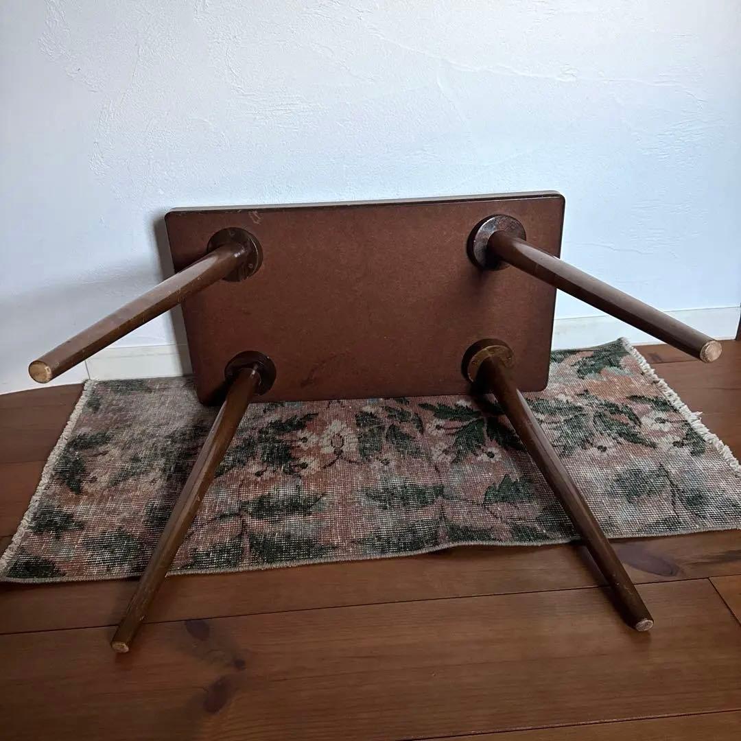 イギリスアンティーク　コーヒーテーブル　木製サイドテーブル　イギリスヴィンテージ