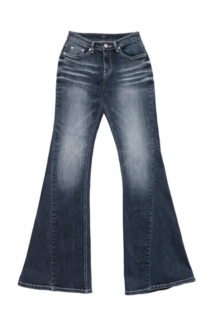 パンツ SYNERJYN BRUSH CAT WASHING DENIM PANTS