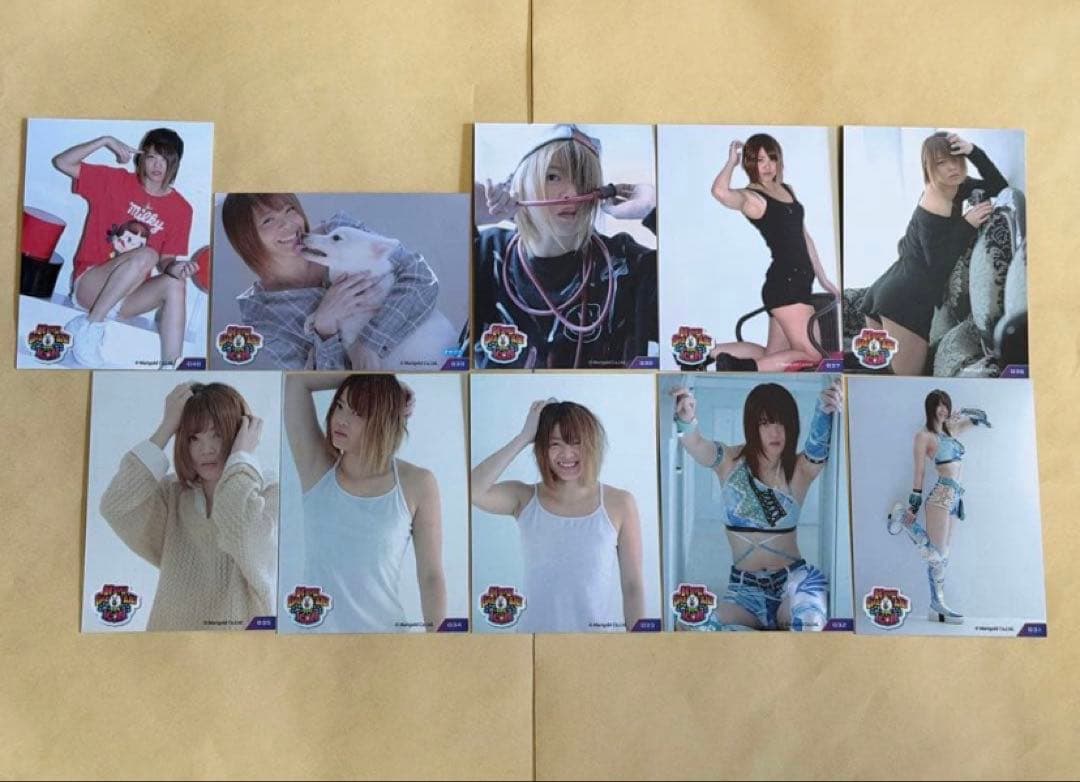 岩谷麻優 マリーゴールド トレカ 全108種 コンプリートセット 直筆サインキラ