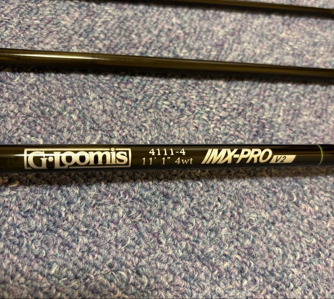 【未使用品】Gルーミス　IMX-PRO V2 ショートスペイ 4111-4