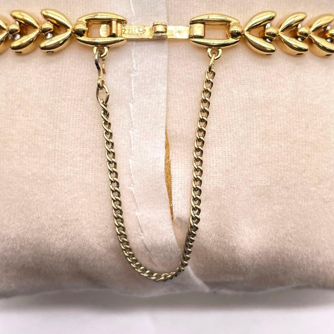 ◆SEIKO 腕時計◆動作品 セイコー ゴールドカラー ストーン ブレス