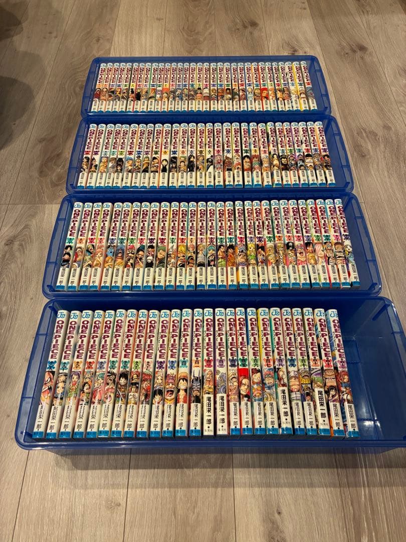 ワンピース　全巻セット（1-113巻）　ケース付き