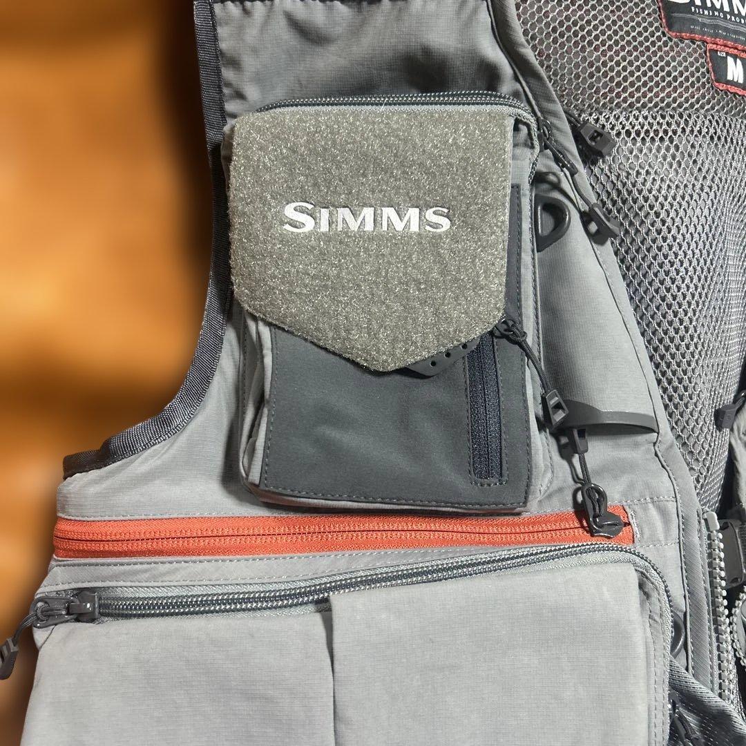 SIMMS フィッシングベスト M グレー