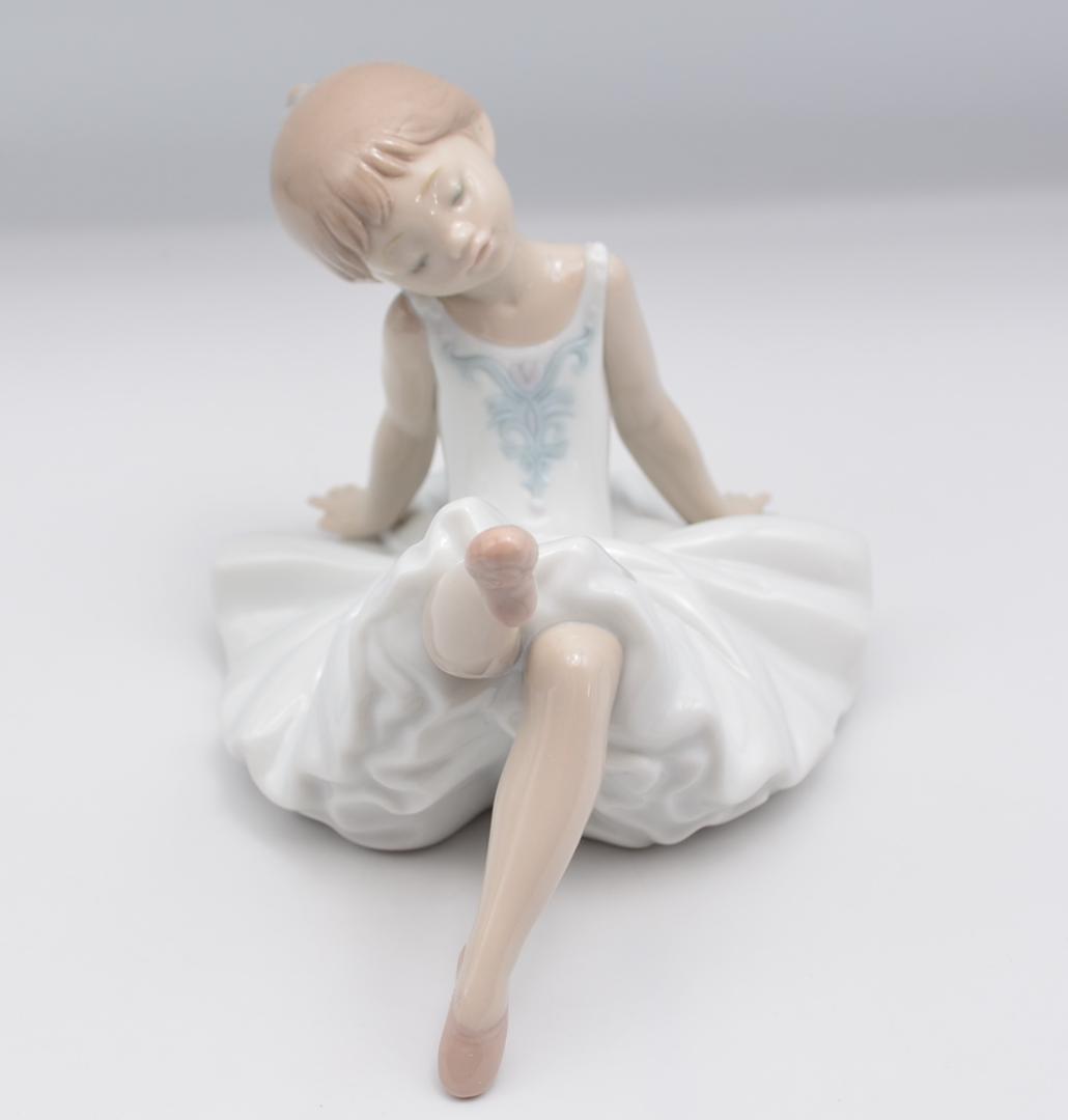 リヤドロ　バレリーナ　2体セット　スペイン　ポーセリン　ヴィンテージ　欠けあり