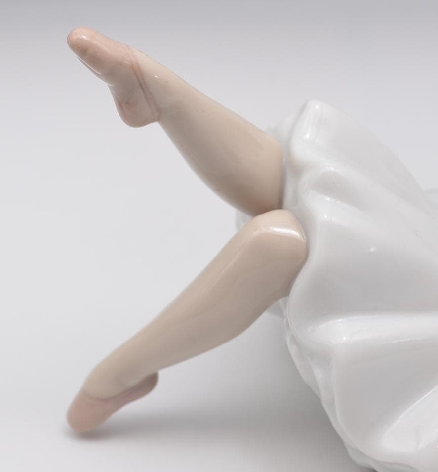 リヤドロ　バレリーナ　2体セット　スペイン　ポーセリン　ヴィンテージ　欠けあり