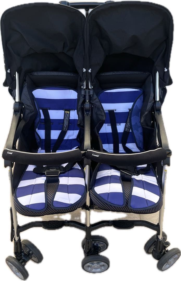 コンビ ツインスピン GC 双子・年子 2人乗りベビーカー