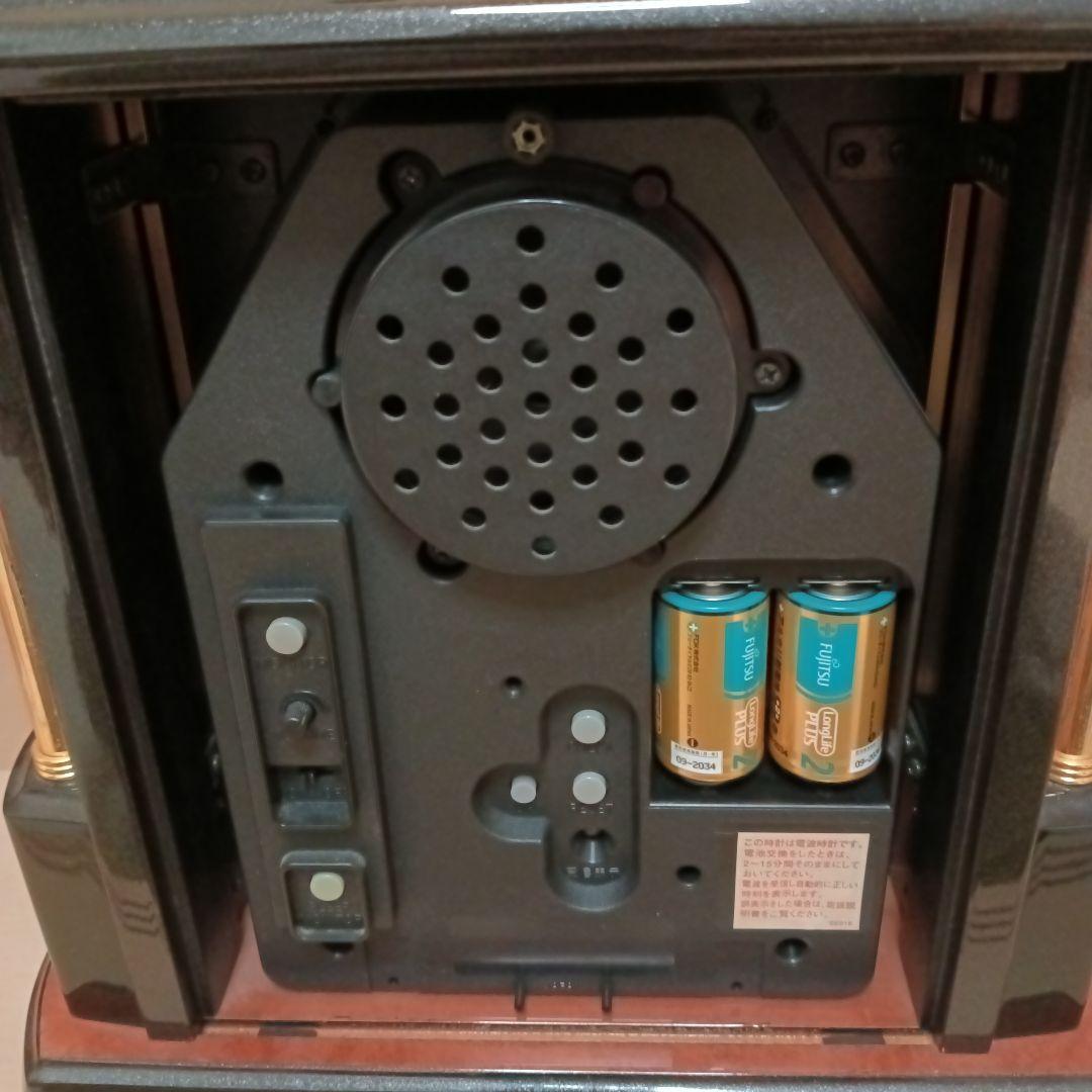 RHYTHM V-R1 B 置時計　リズム時計 4RN400JB