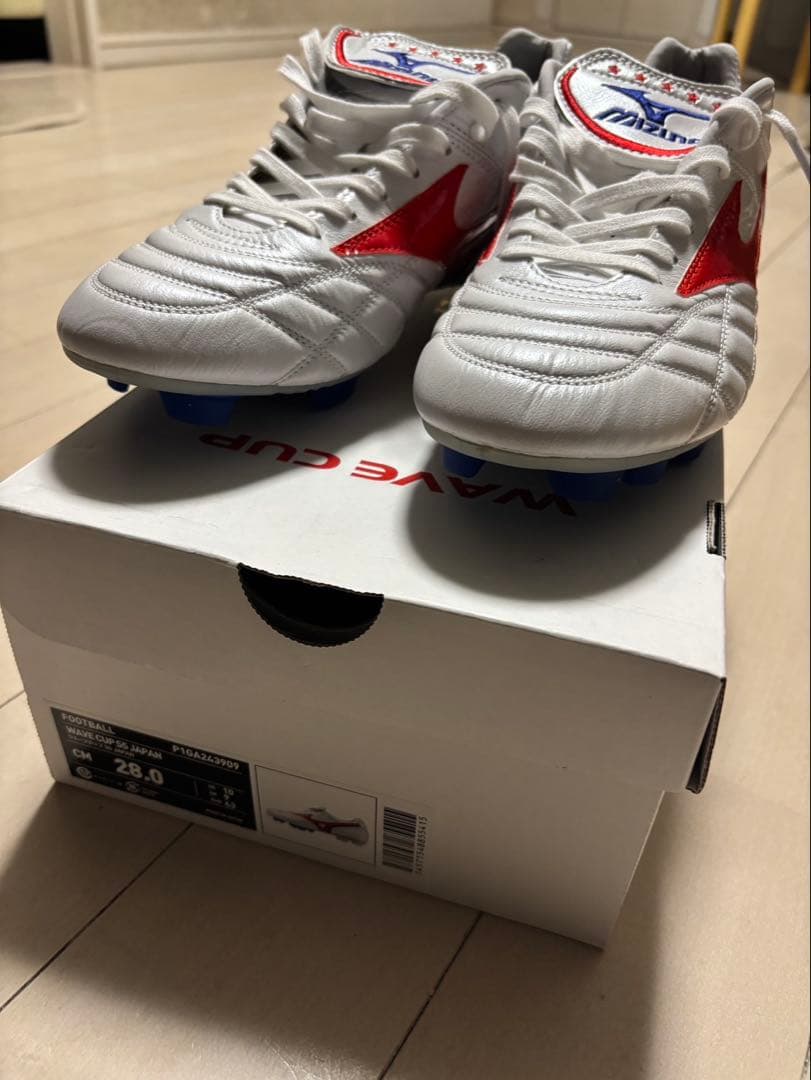 ミズノWAVECUPSSJAPAN限定モデルサイズ28.0