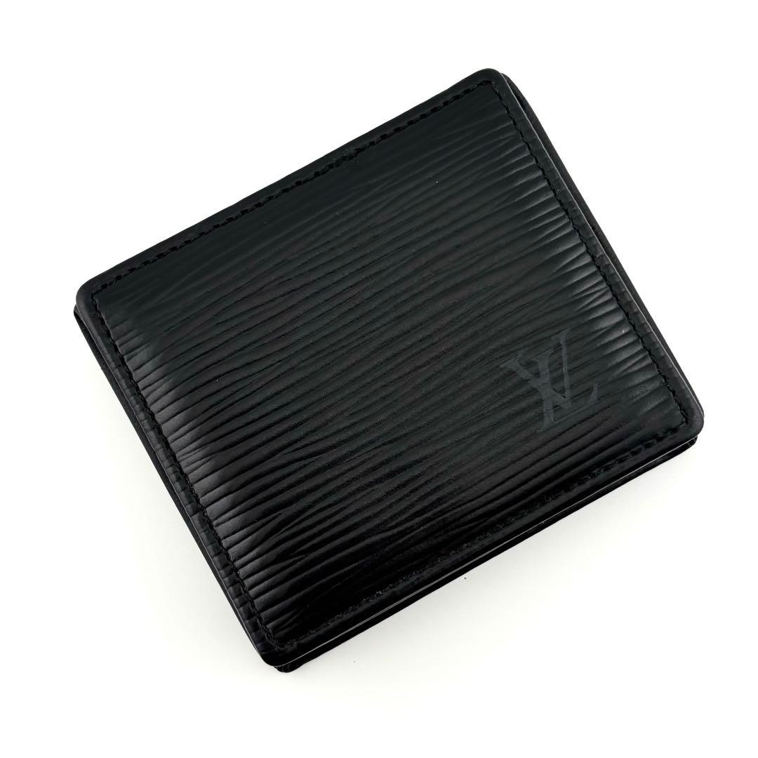 【美品】ルイヴィトン　ポルトモネボワット　エピ　ケース　小銭入れ　黒