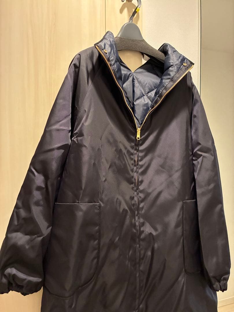 リナイロン フーデッドダウンコート TOMORROWLAND