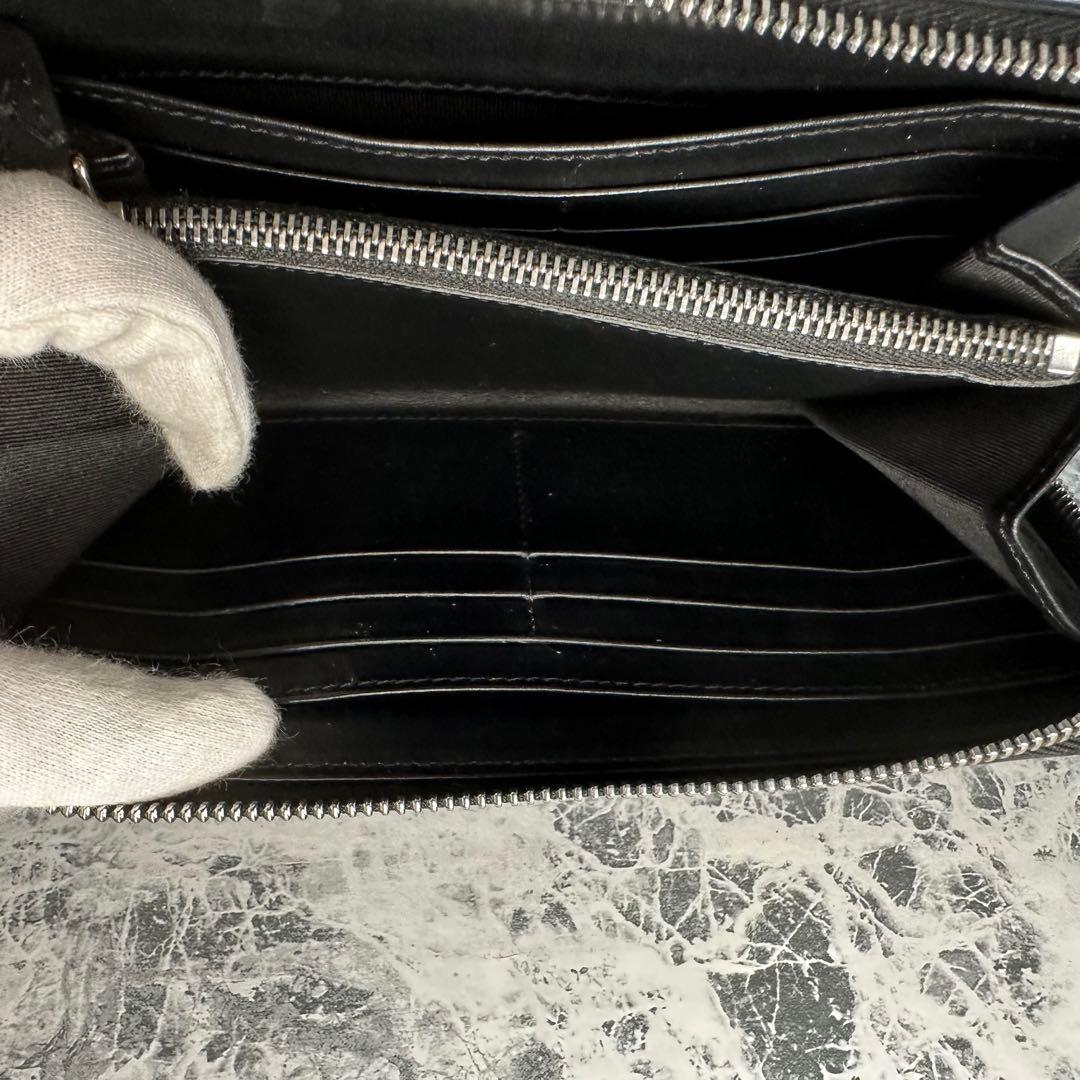 ✨️BURBERRY✨️ バーバリー 長財布 TBロゴ ラウンドファスナー 黒
