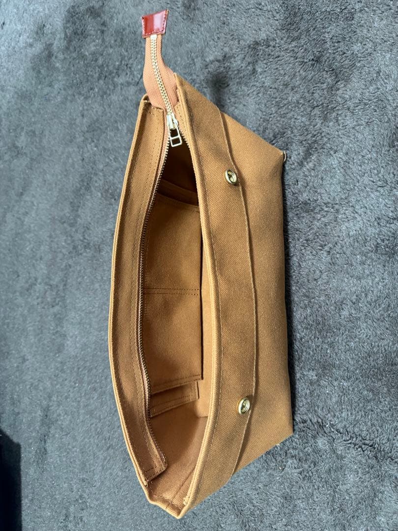 極美品　uni&co サイズS キャメル　レザーストラップ　カバー付き