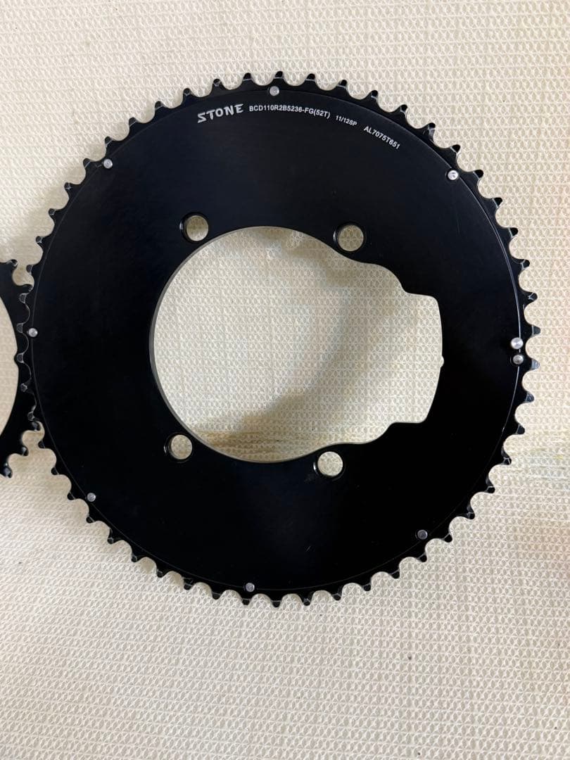 STONE 11s/12s 52T/56T エアロチェーンリング セット