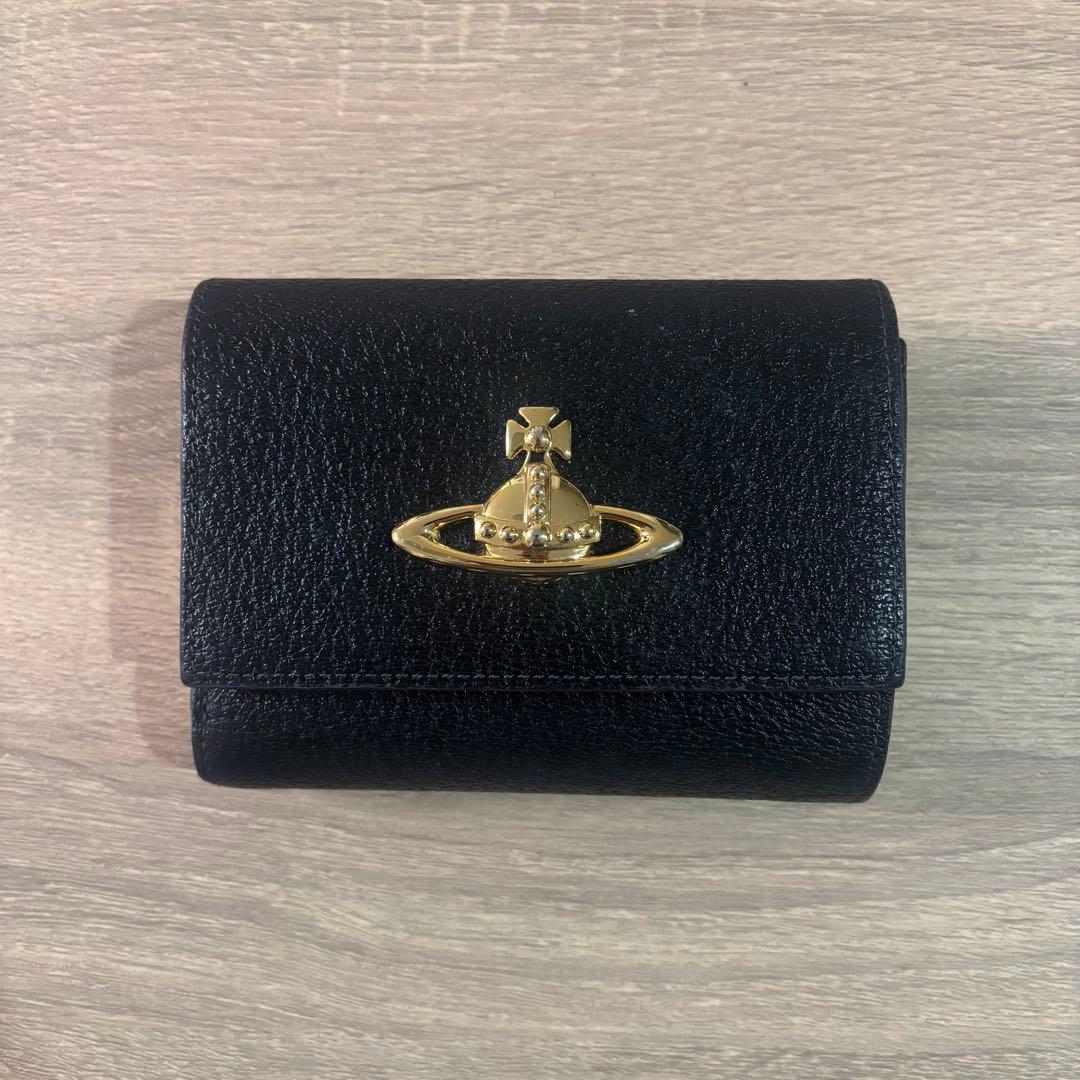 美品 Vivienne Westwood 三つ折り財布