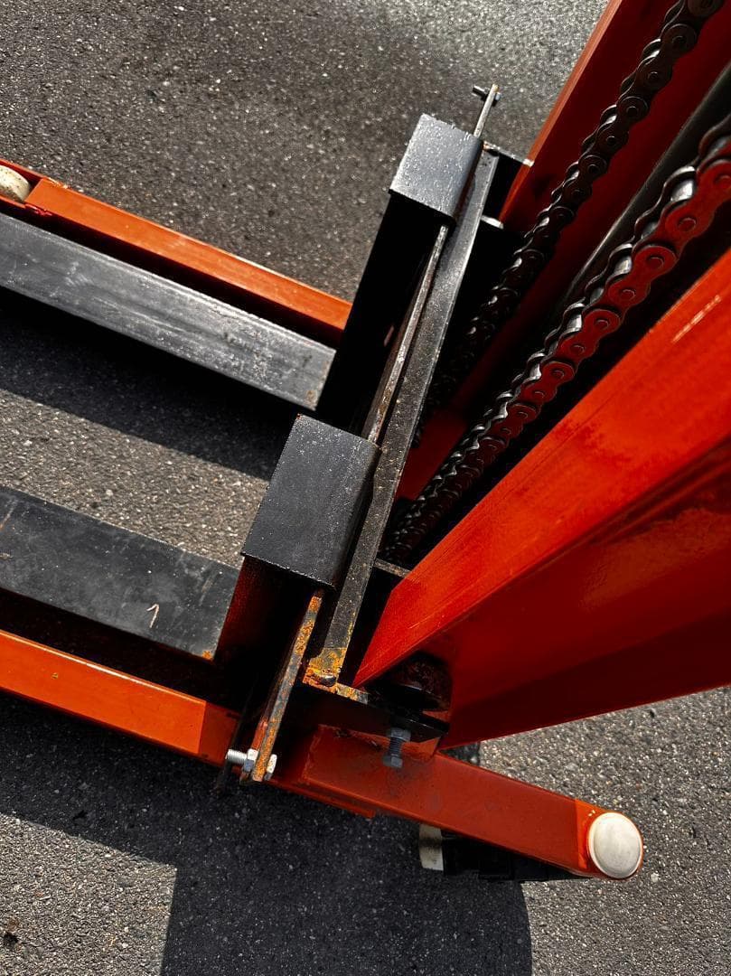 中古ハンドフォークリフト 昇降 最高位1650mm　2T フォーク長さ825mm