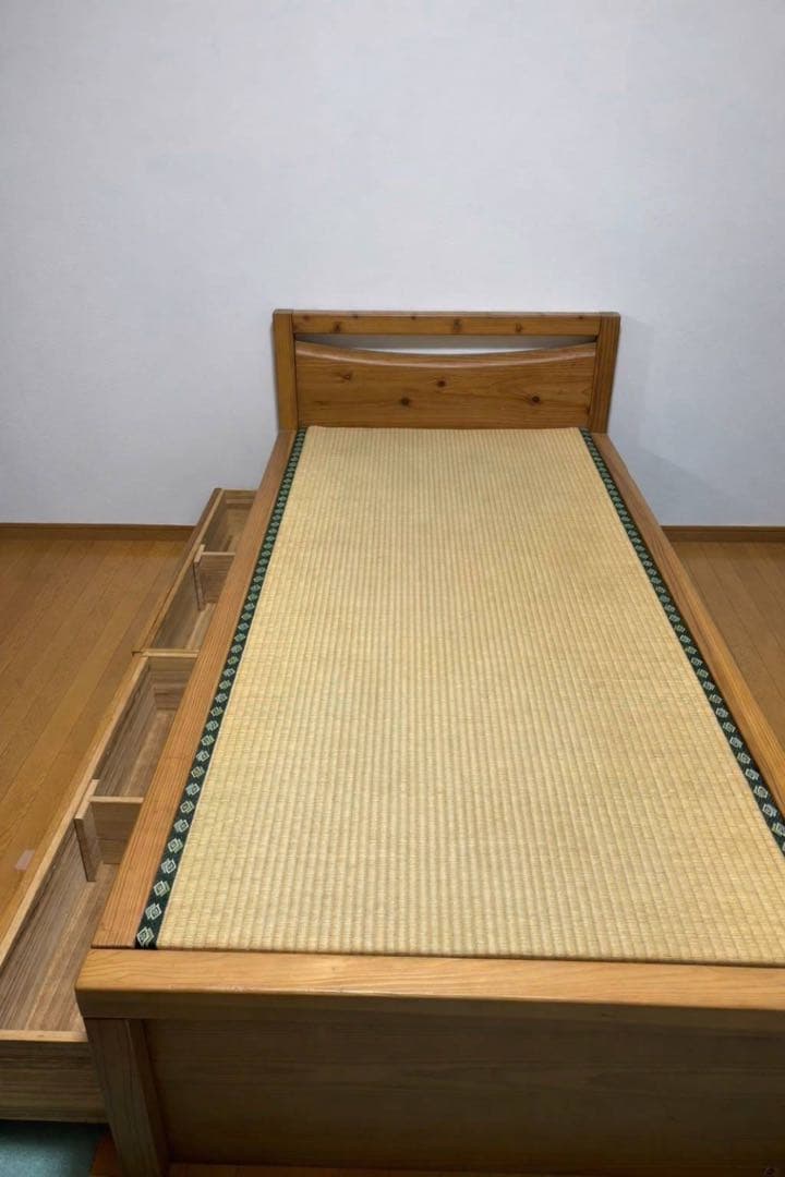 USED すのこシングルベッド