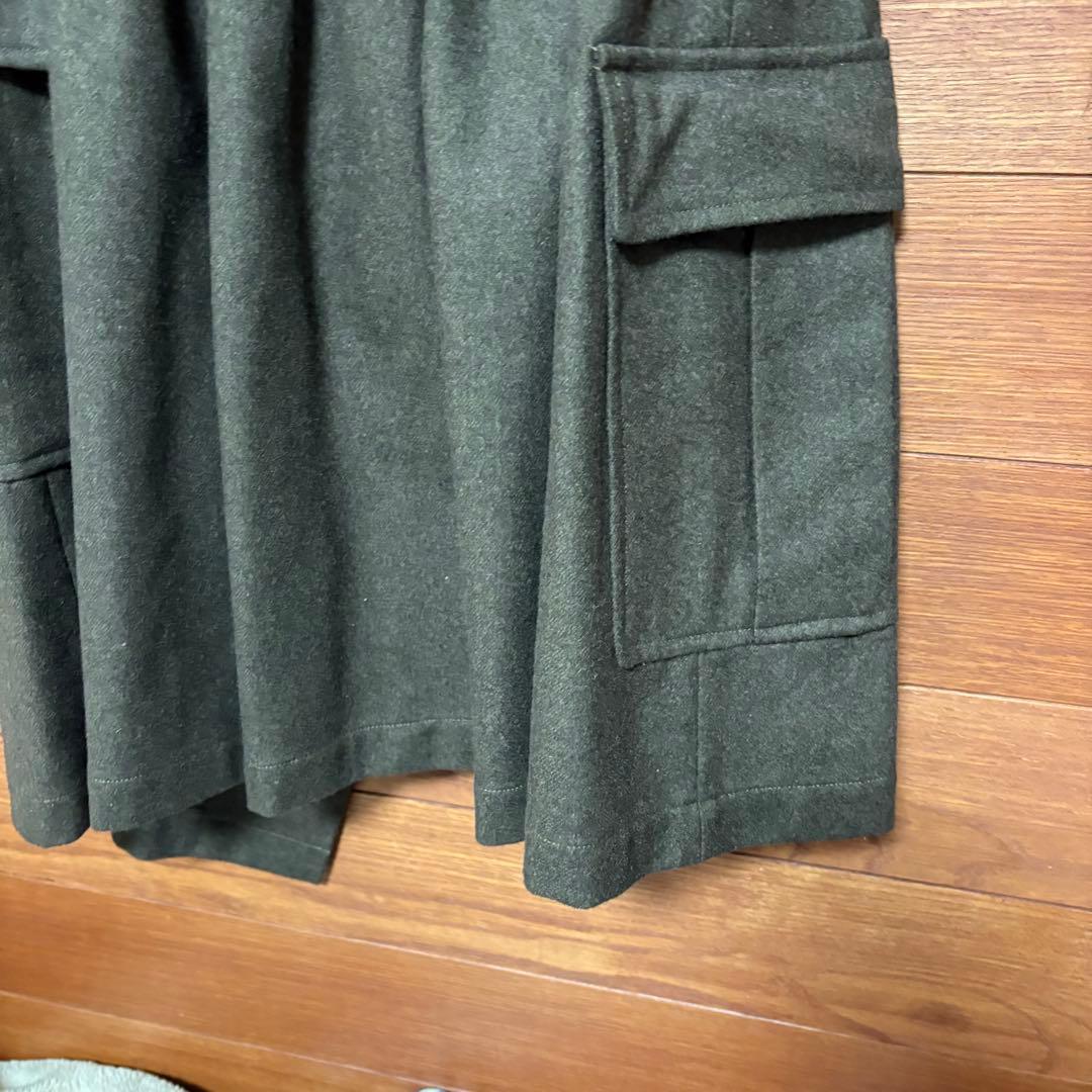 COMME des GARCONS カーゴポケット ラップスカート　Sサイズ