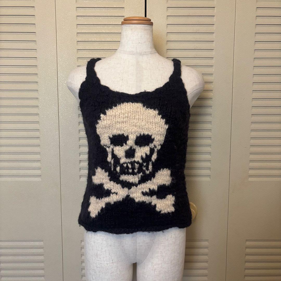 ドクロ　y2k NANA ヴィンテージ　レア　骸骨　ヒステリック