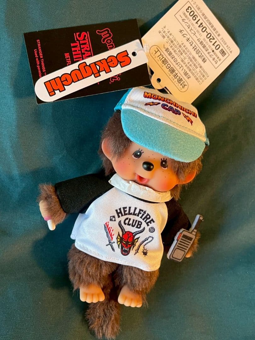 モンチッチ × ストレンジャー・シングス モンチッチ キーチェーン