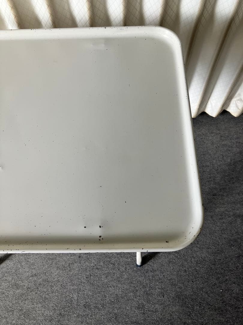 アイアンサイドテーブル　縫製ワゴン　アンティーク