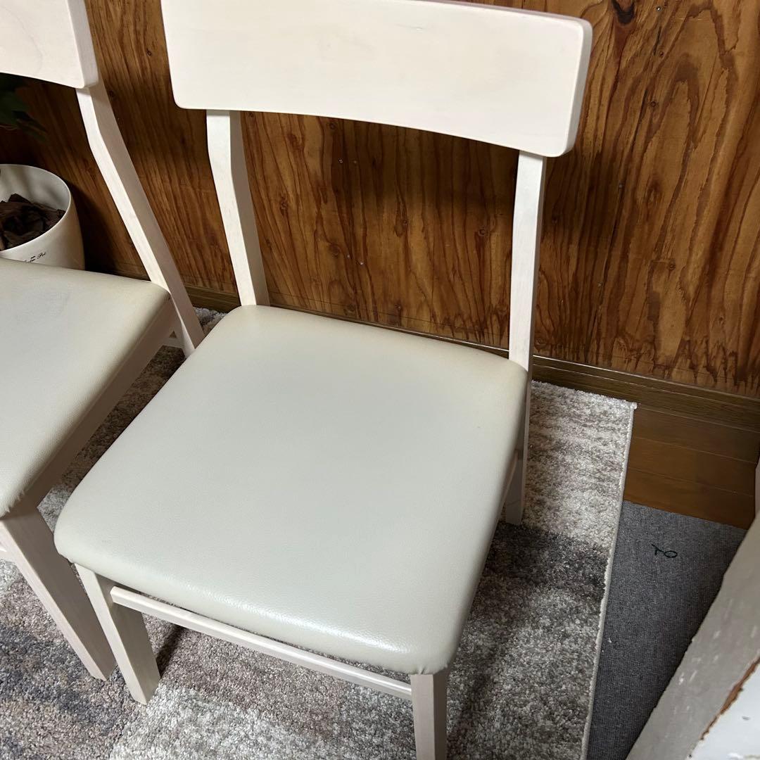 都内23区送料無料❗️ニトリ　ダイニングテーブル　ダイニングチェア　３点セット✨