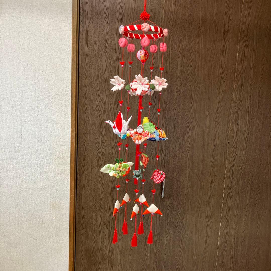 新作　105 さげもん吊るし飾り　初節句吊るし雛