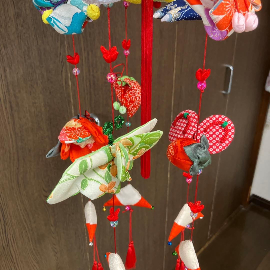 新作　105 さげもん吊るし飾り　初節句吊るし雛