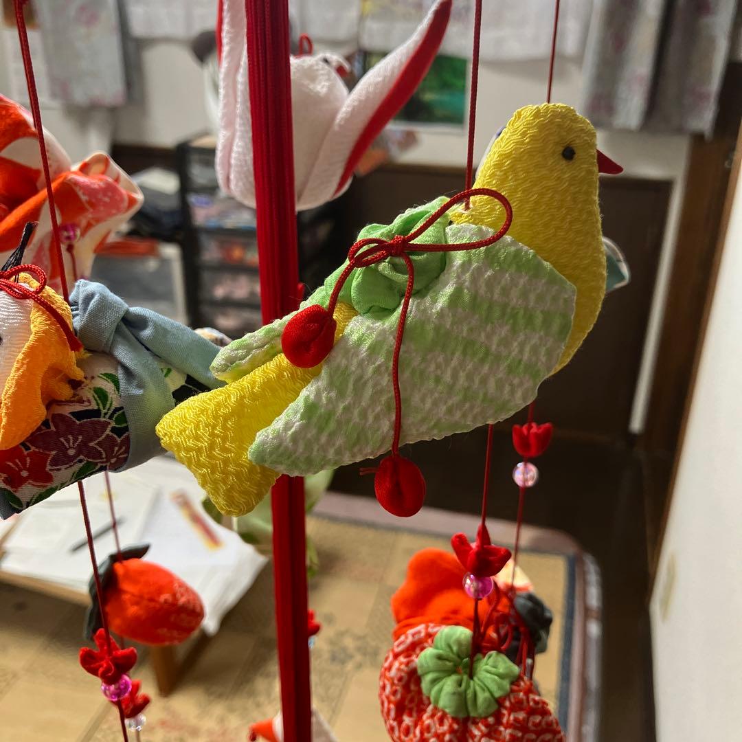 新作　105 さげもん吊るし飾り　初節句吊るし雛