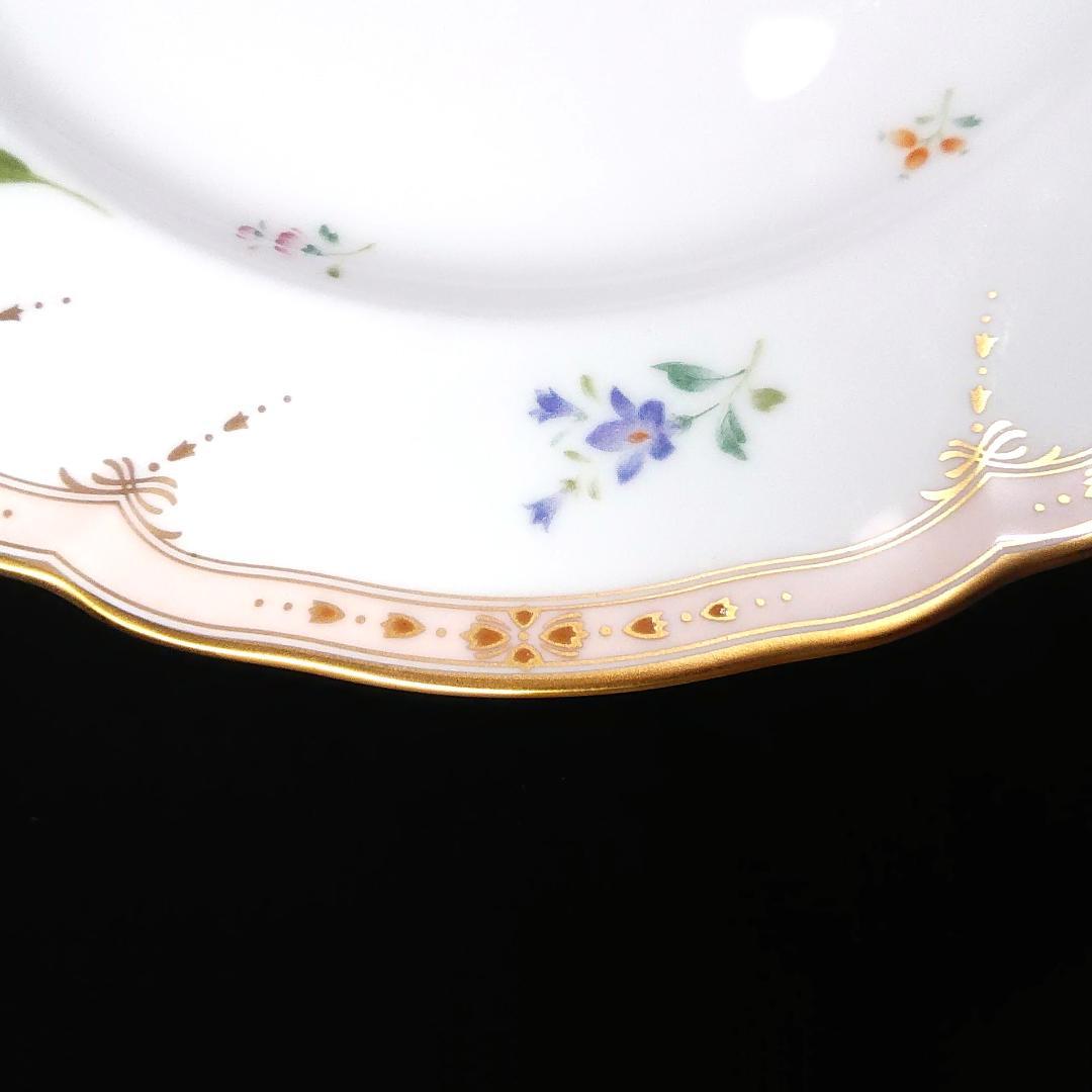 ノリタケ ダイヤモンドコレクション メゾンフルール サラダ皿 6枚