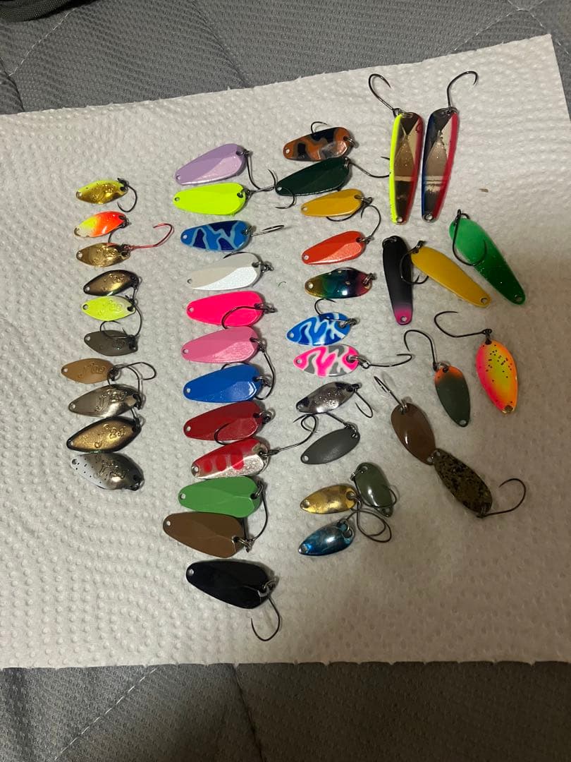 25日午前中までトラウト エリア スプーン まとめ売 ベルベットアーツ フォルテ