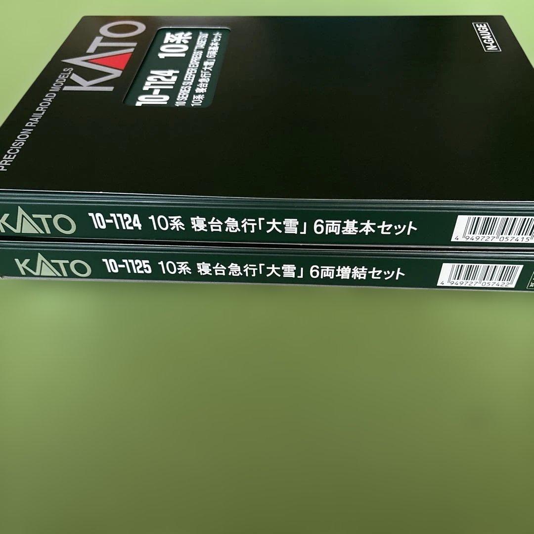 【新同】KATO 10-1124/1125 10系寝台急行「大雪」 12両フル⑤