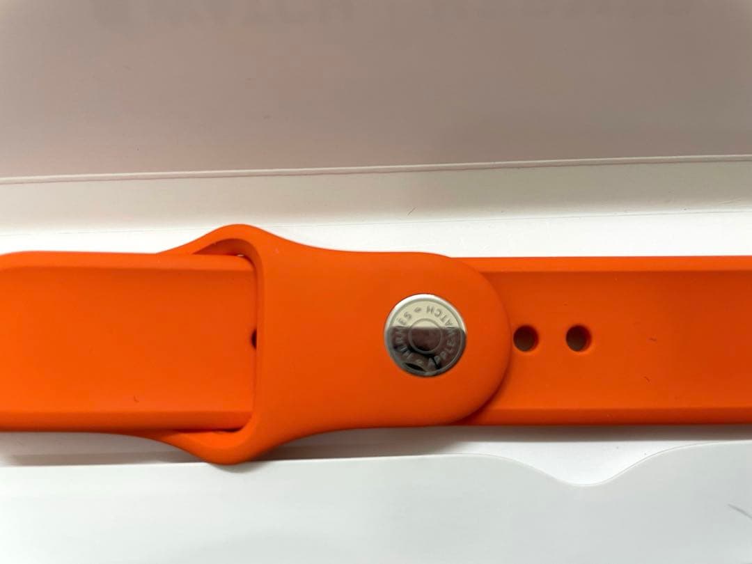HERMES アップルウォッチ用ラバーベルト45mm 美品