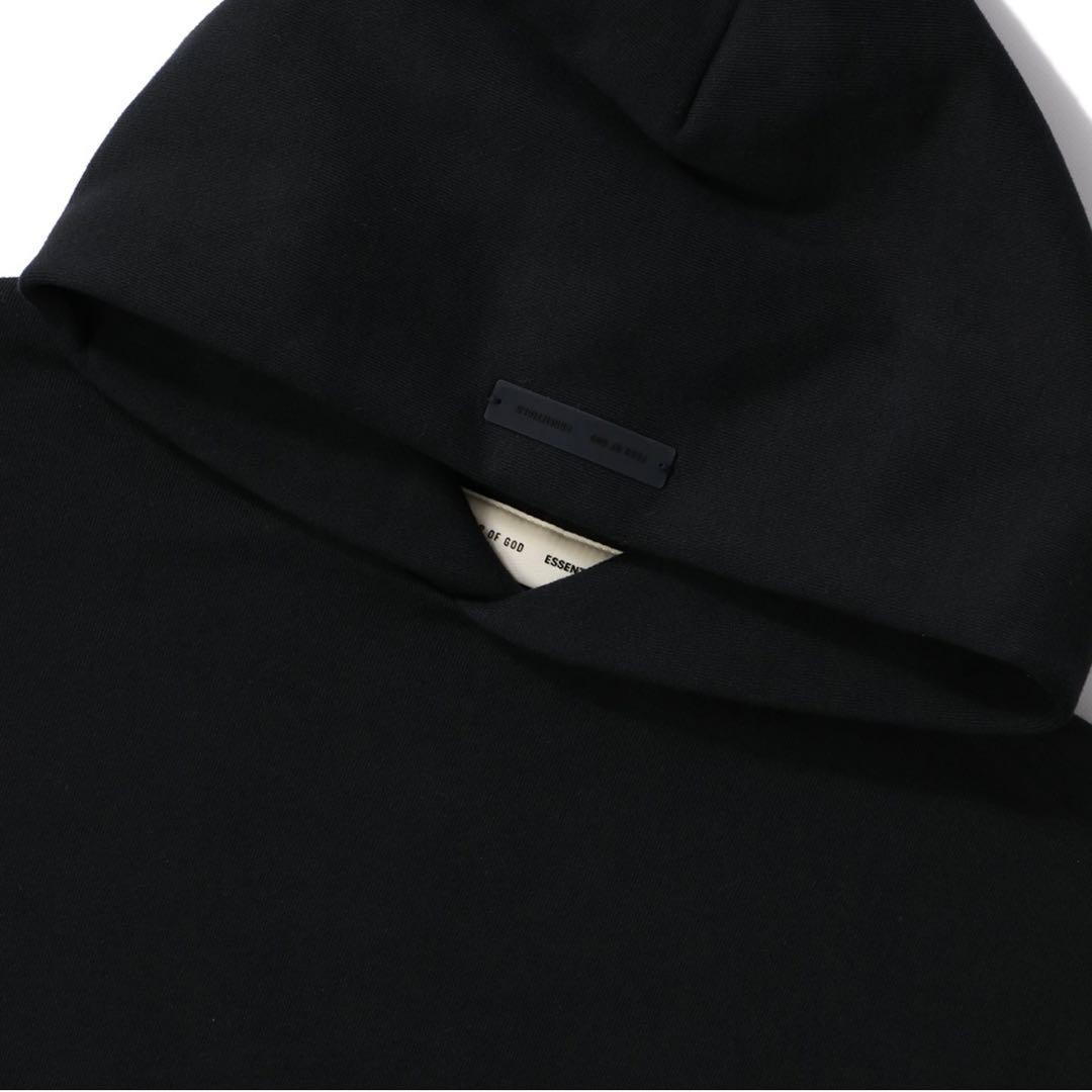 ESSENTIALS FEAR OF GOD ブラックパーカー