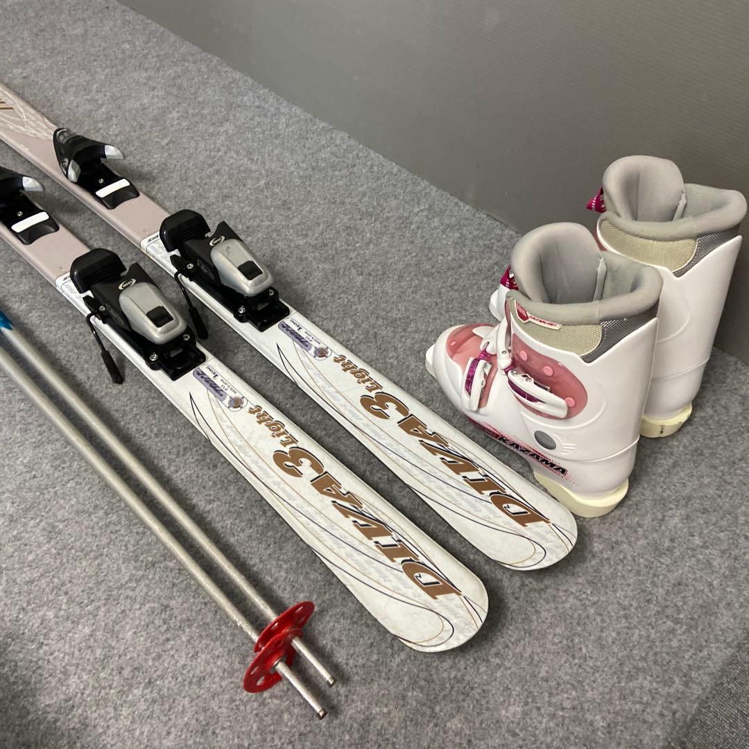 ★初心者向け★メンテ済 大人スキーセット 板148cm ブーツ24cm