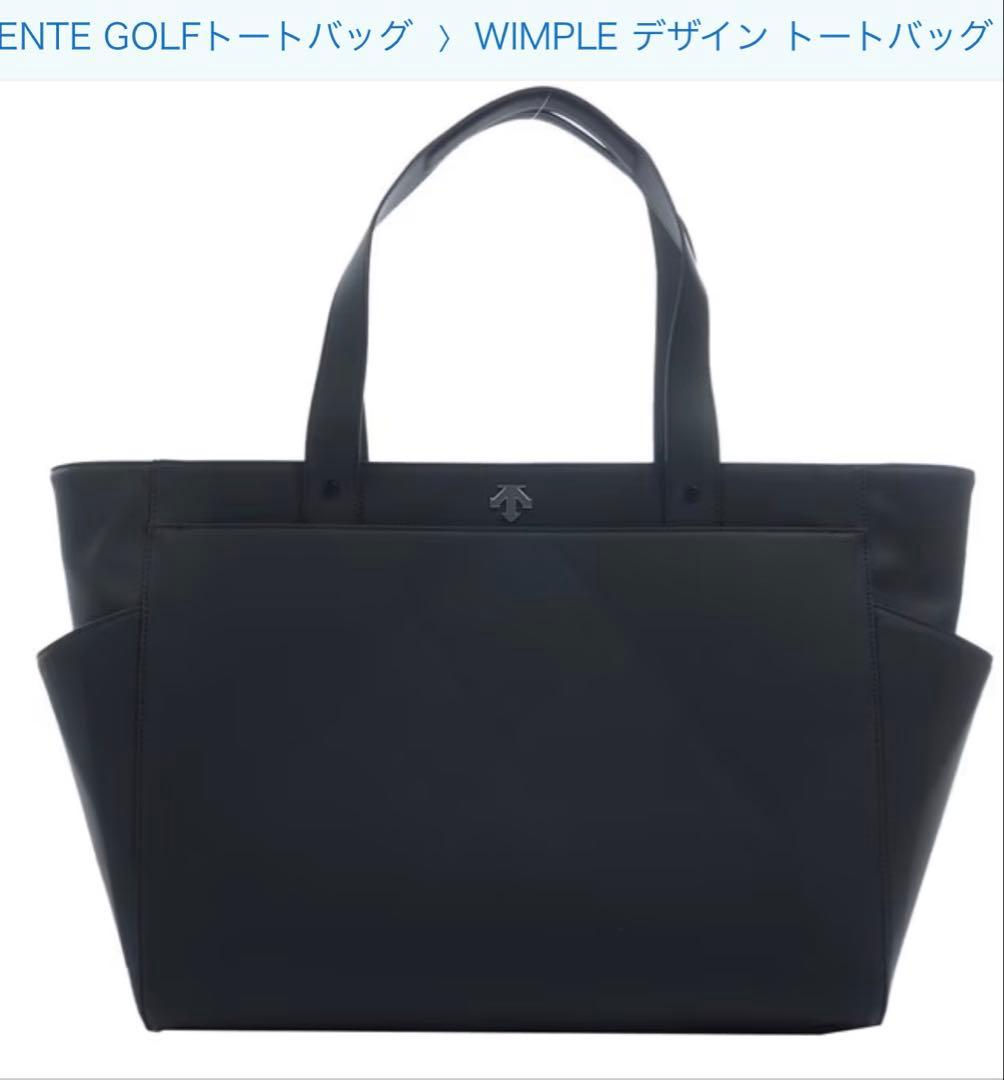DESCENTE GOLF WIMPLE デザイン トートバッグ