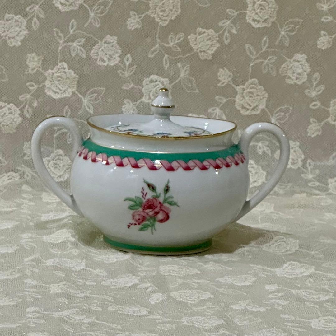 アビランド Haviland マリーアントワネット シュガーポット☆