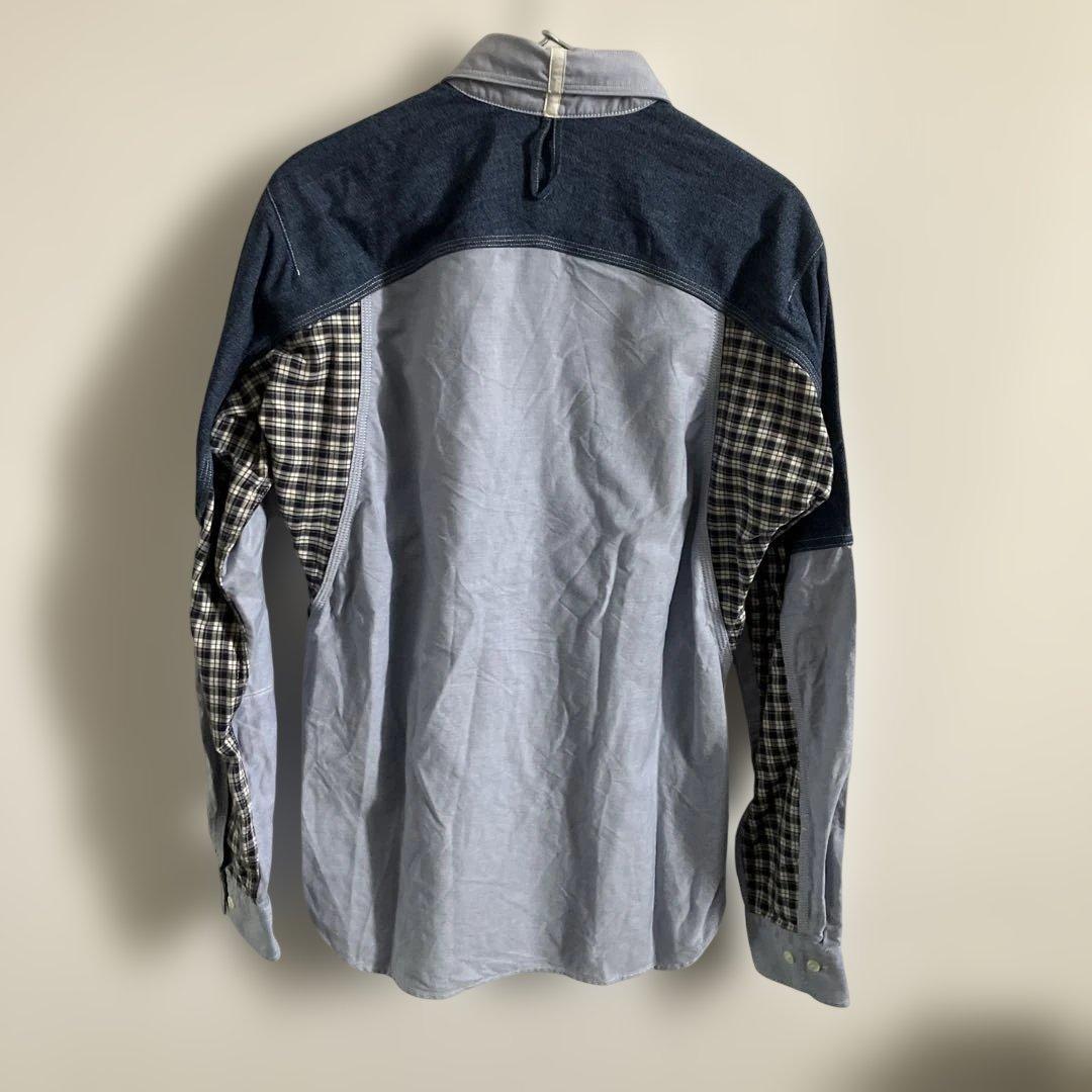 Junya Watanabe MAN パッチワークシャツ M