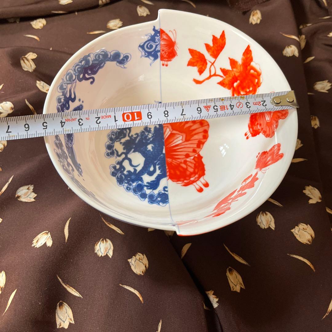 赤青花模様 陶器製