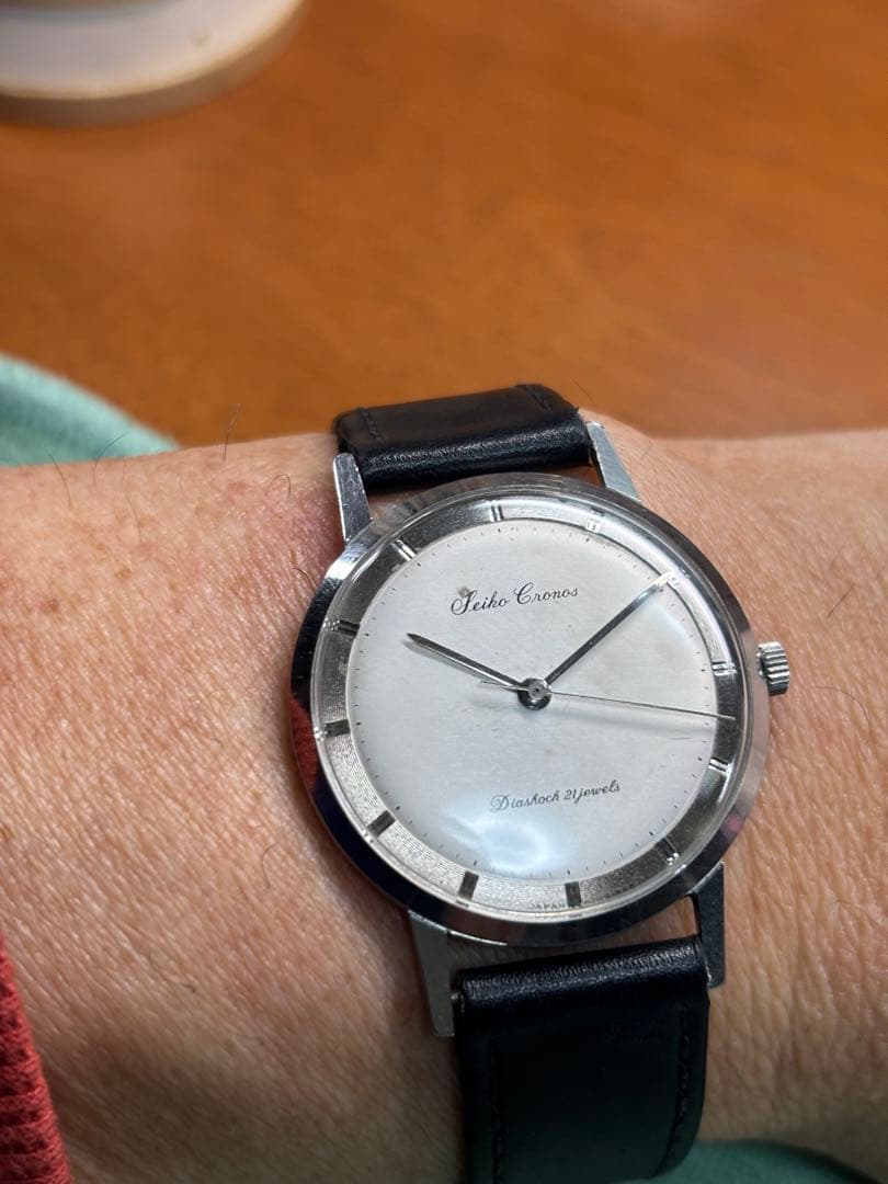 セイコー クロノス21石手巻き腕時計 2020年OH済み