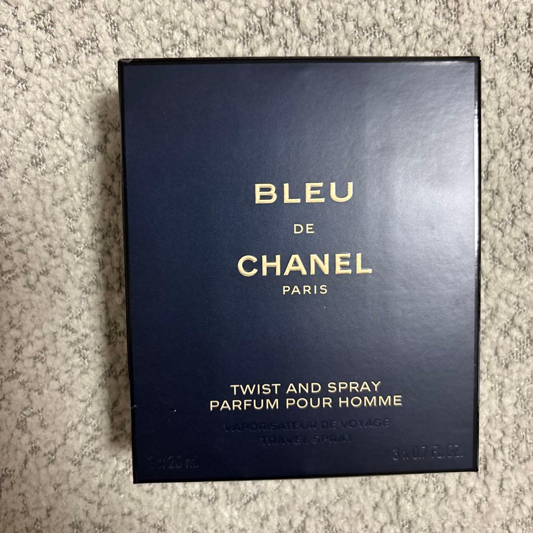 シャネルブルードゥ シャネル パルファムトラベル スプレイ20ml✖️2本リフィル