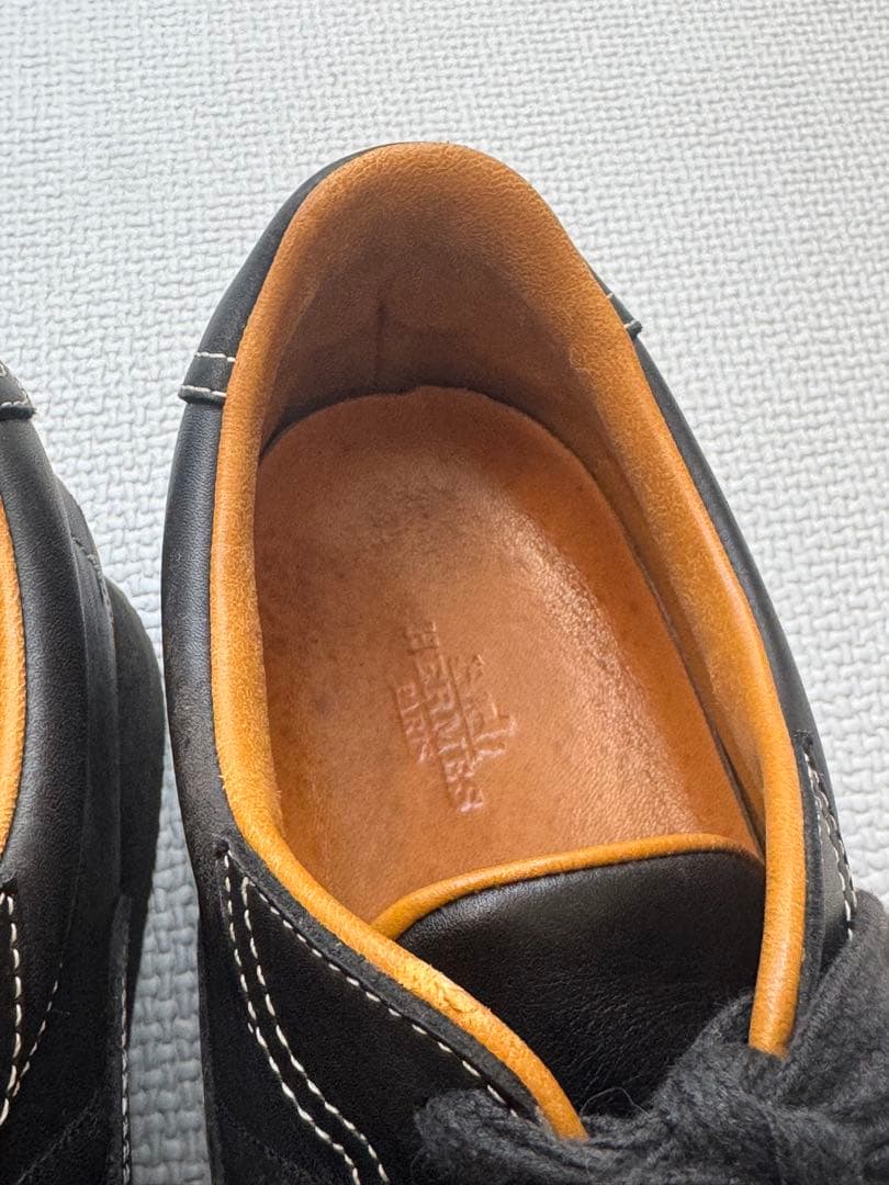 HERMES エルメス　42 ブラック　保存袋付き