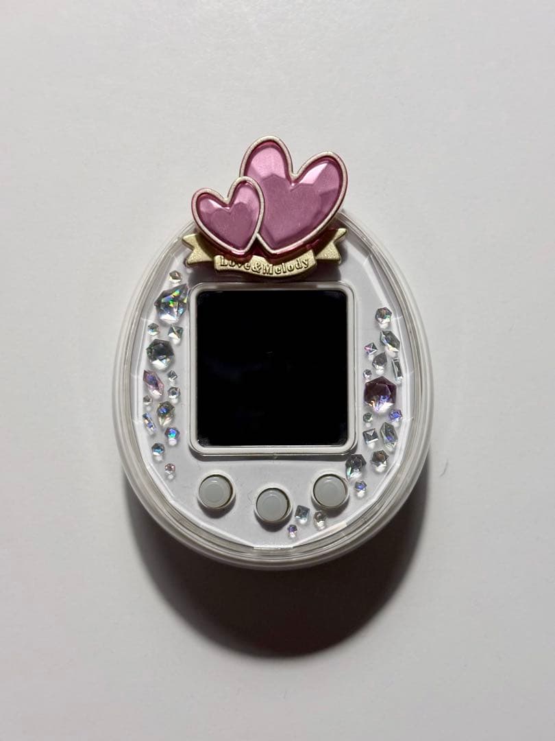 【動作確認済】Tamagotchi P'sホワイトたまデコピアスラブメロver.