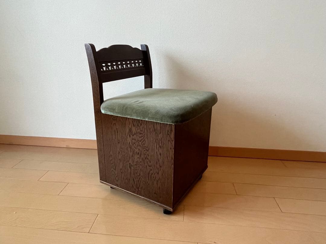 美品 定価21万円 パリの雑貨屋 ライティングビューロー チェア ドレッサー