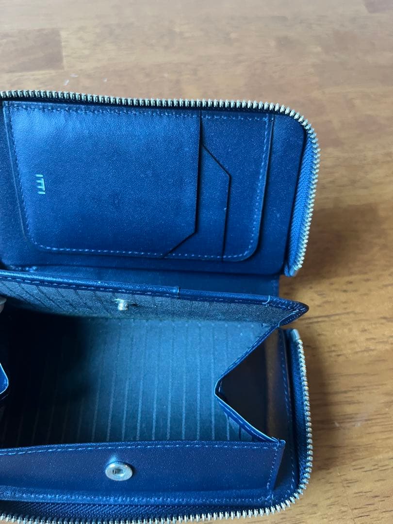 ITTI イッチ 藍染め財布 AIZAN