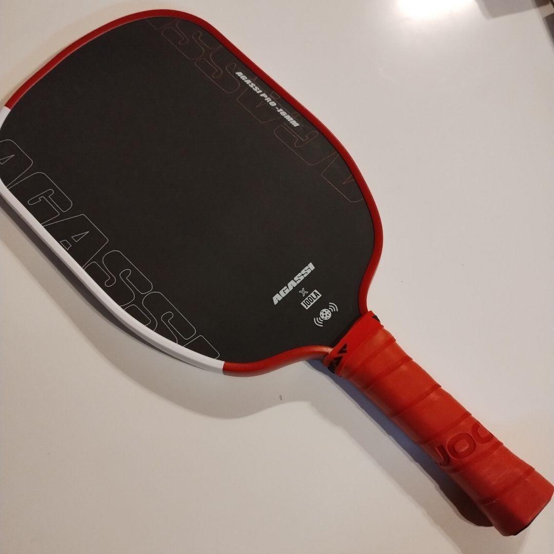 中古品 JOOLA ヨーラ アガシ プロ 16mm ピックルボール パドル